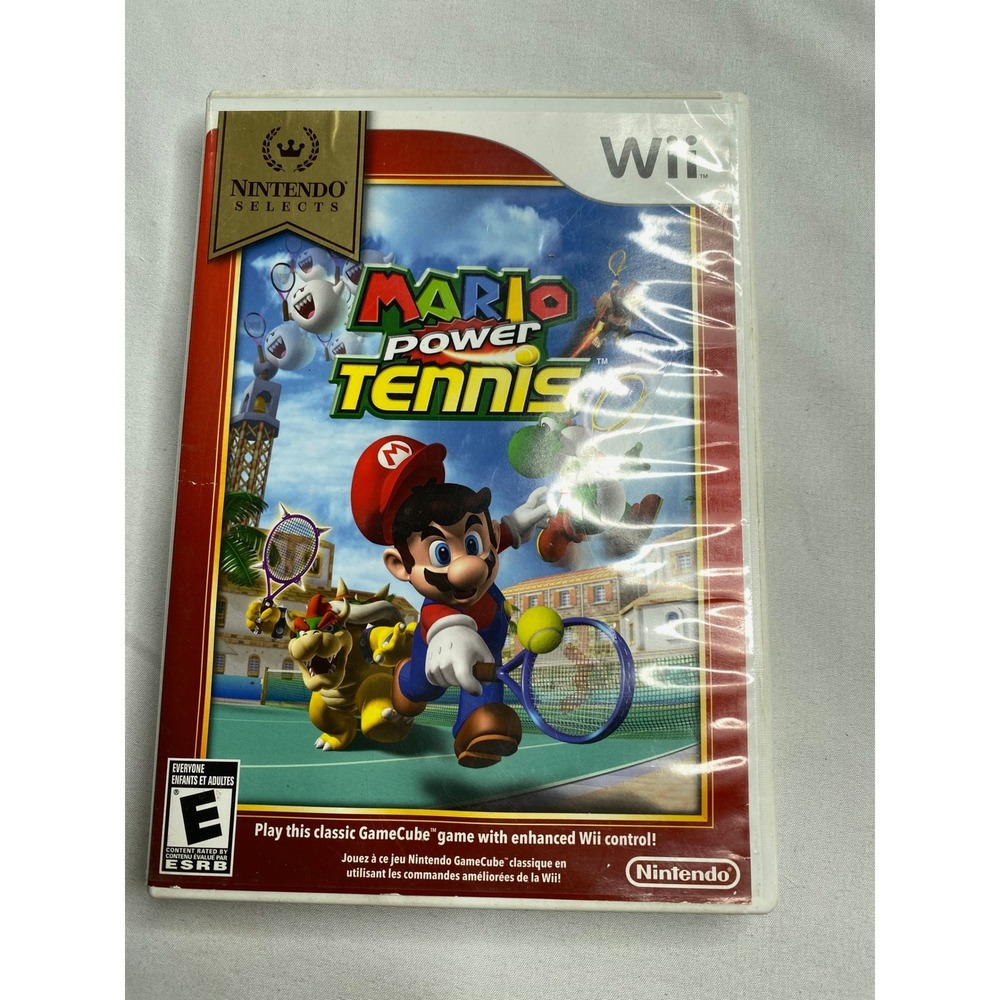 Mario Power Tennis Nintendo Wii Nintendo Selects